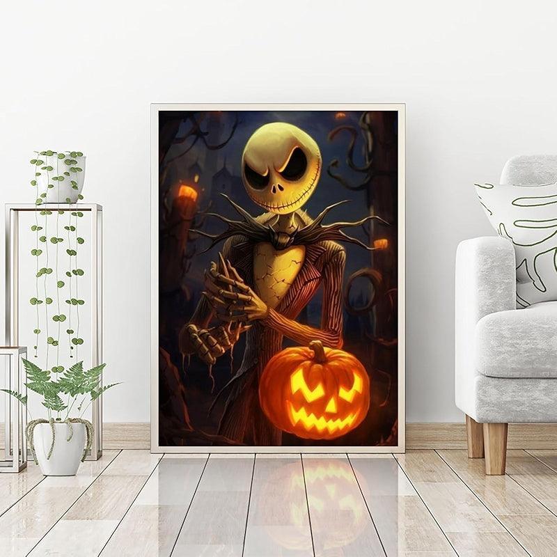 DIY Halloween Diamond Painting Kit Full Round Drill Mosaic Art