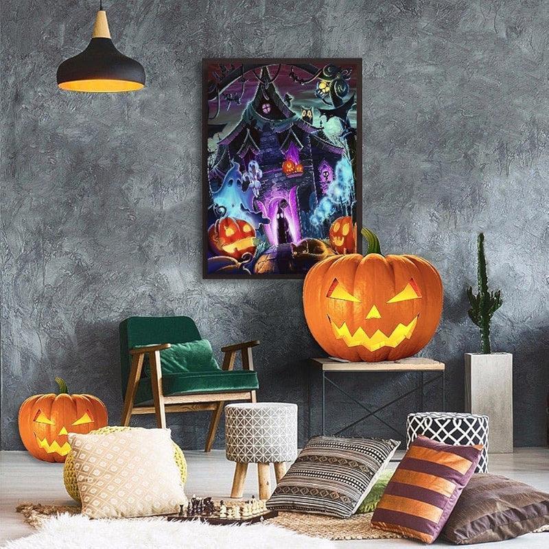 Halloween Diamond Art Kit For Home Wall Decor