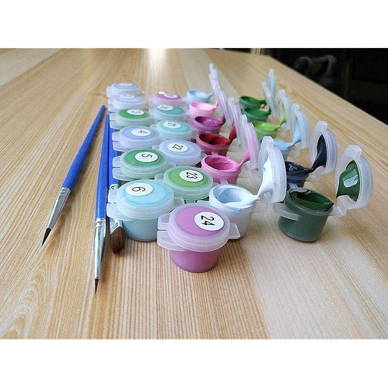 Diy Oil Painting Paint By Number Kit Halloween Ghost