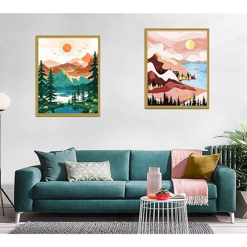 Paint By Numbers Kit Black Cat Canvas Art