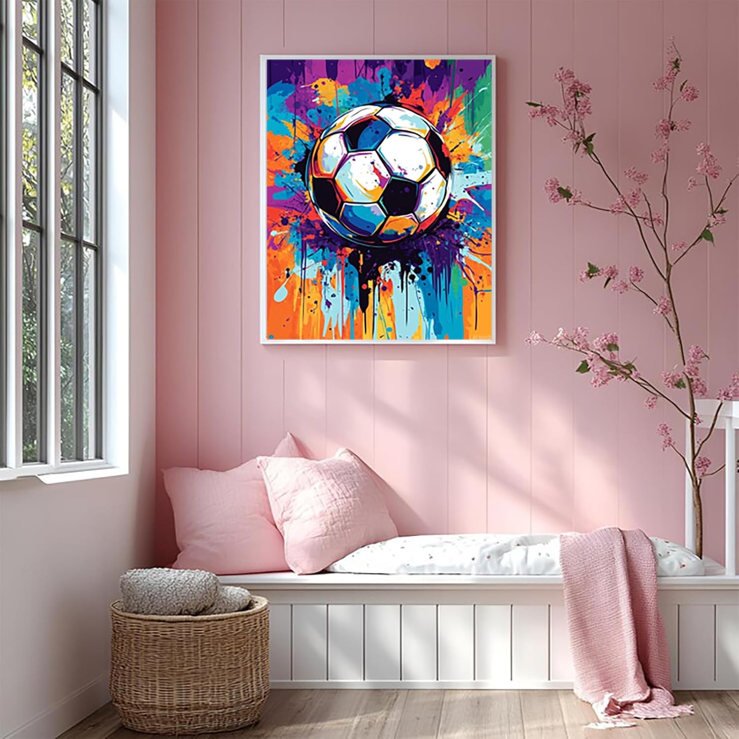 FIFA 2026 Color Splash Soccer Paint By Numbers