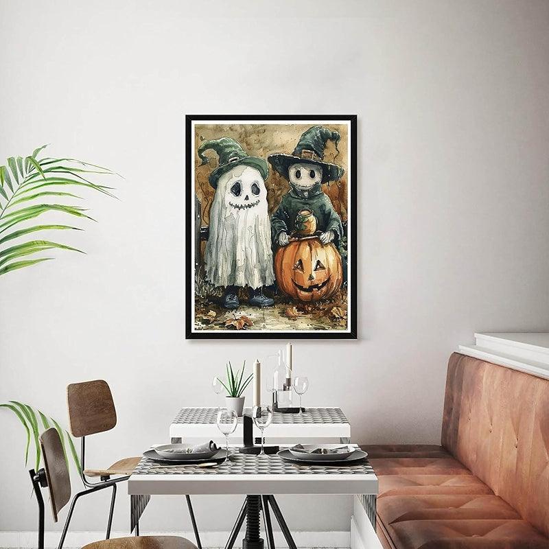5D Diamond Art Painting Kit Halloween Design Full Drill DIY