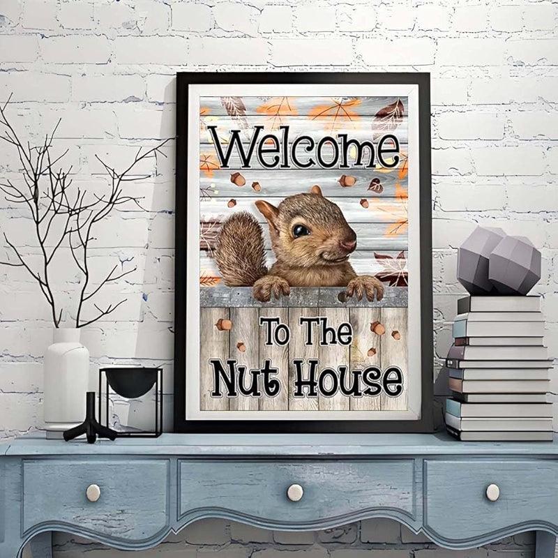 5D Diamond Painting Kit Halloween Skull Eagle Art