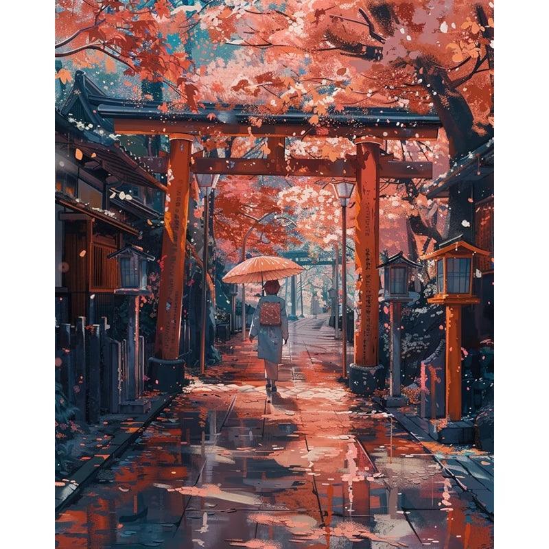 Paint By Numbers Acrylic Kit On Canvas For Art Enthusiasts