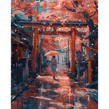 Paint By Numbers Acrylic Kit On Canvas For Art Enthusiasts