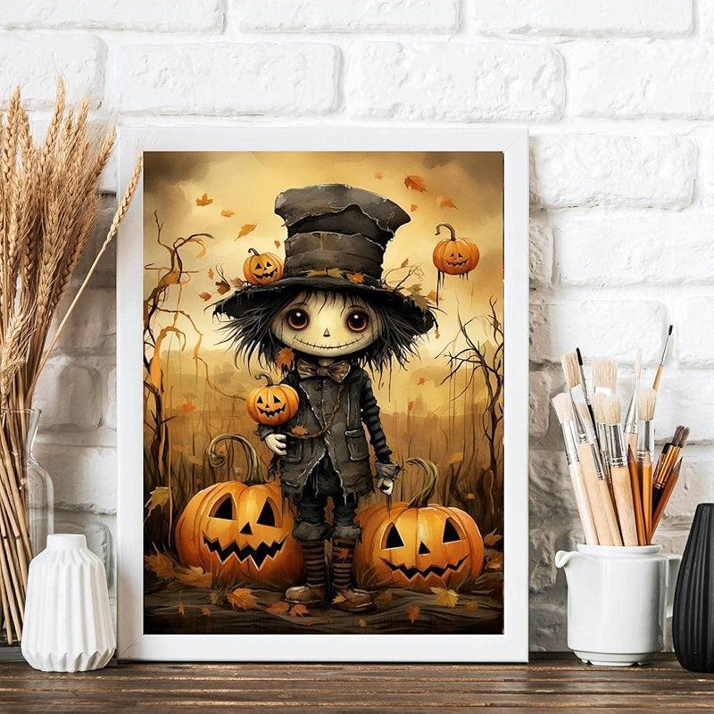 Halloween Paint By Numbers Kit For All Skill Levels