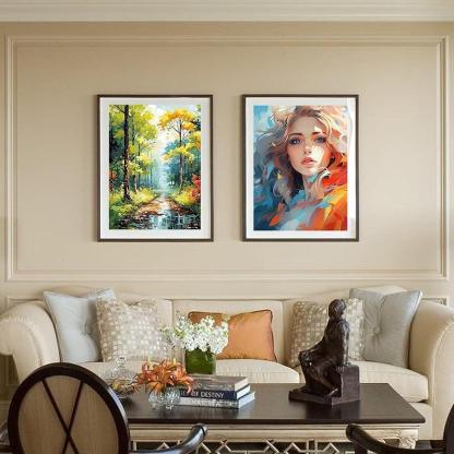 Paint By Numbers Kit For Beginners And Students