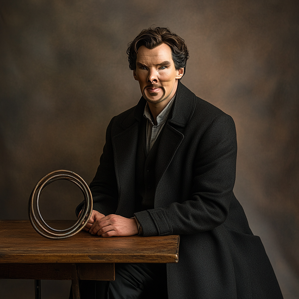 Benedict Cumberbatch: Navigating The Sorcerers Mindscapes Paint by numbers art
