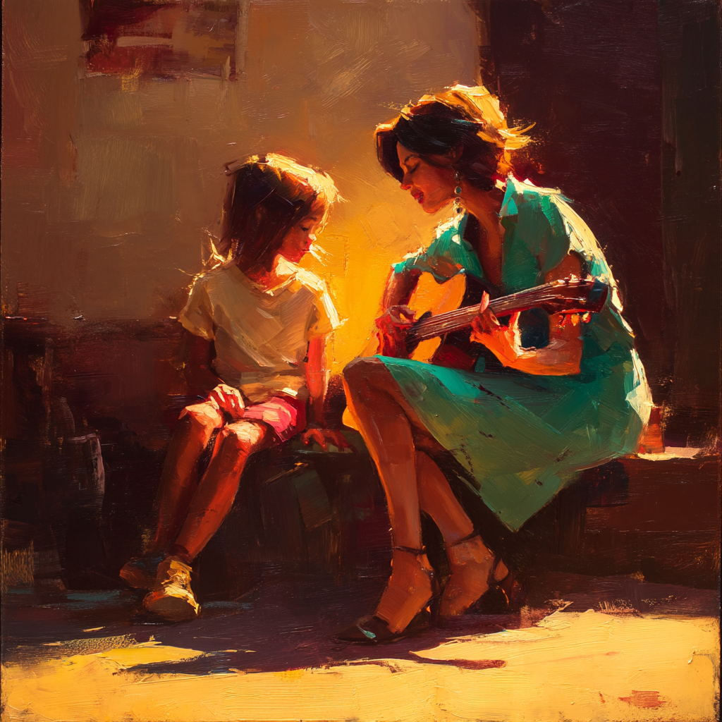 Mother's Heart Song Paint By Color