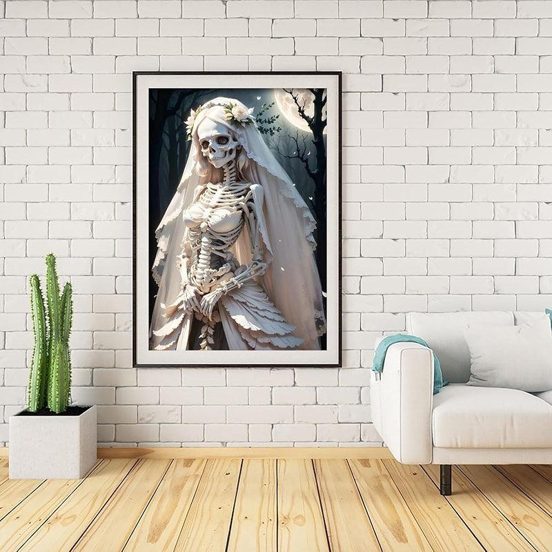 DIY Halloween Diamond Painting Kit Full Round Drill Mosaic Art