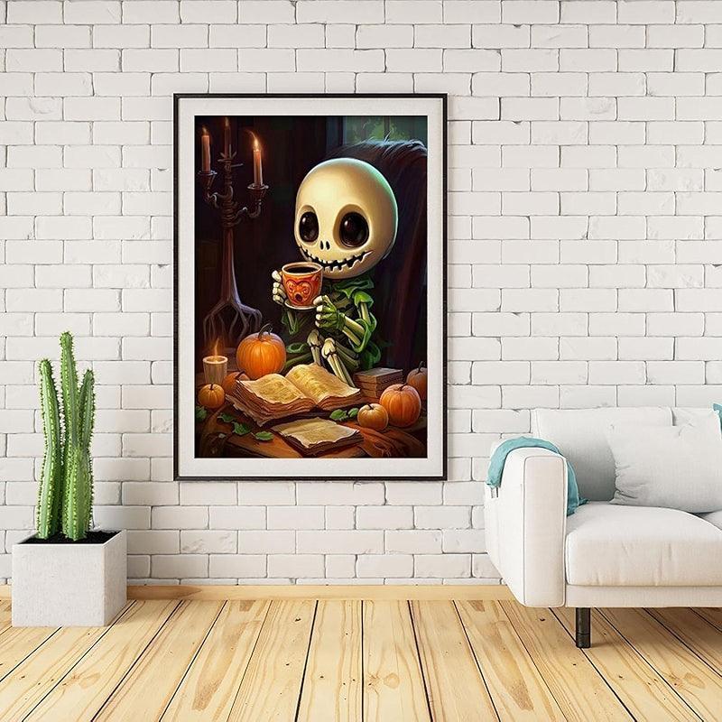 Skeleton Diamond Painting Kit For Home Decor