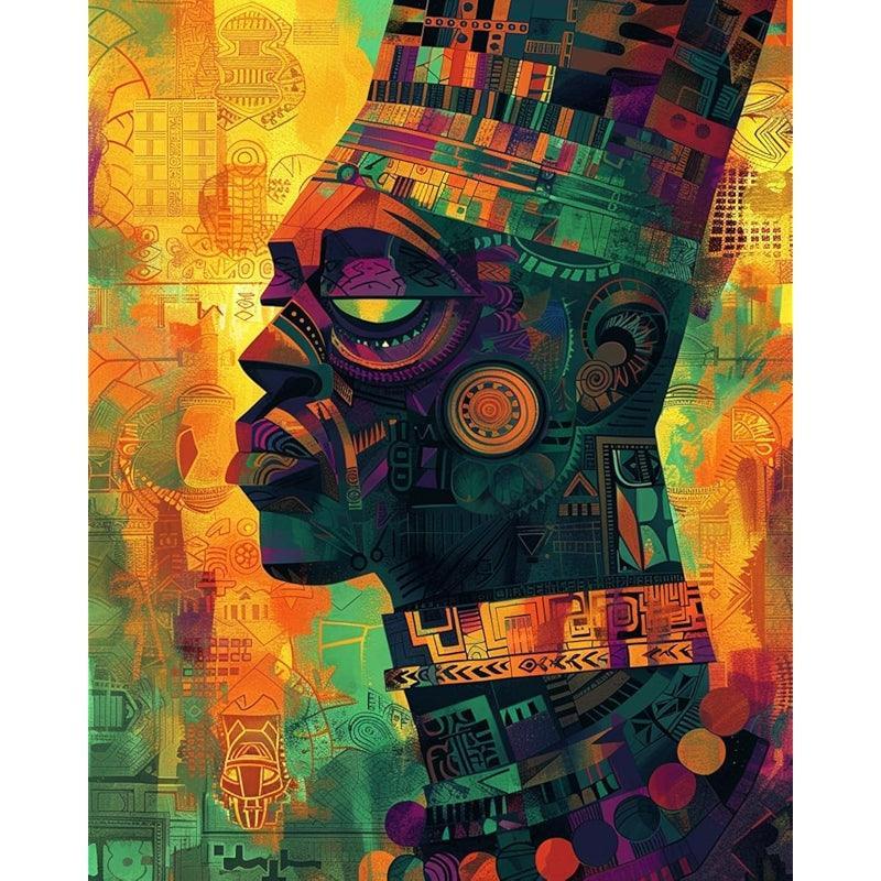 Paint By Numbers Acrylic Kit On Canvas For Art Enthusiasts