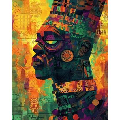 Paint By Numbers Acrylic Kit On Canvas For Art Enthusiasts