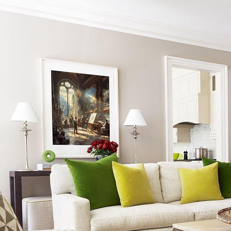 Paint By Numbers Acrylic Kit On Canvas For Art Enthusiasts