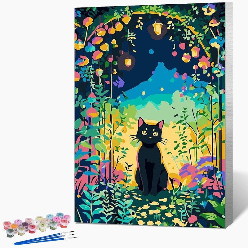 Paint By Numbers Kit For All Ages With Wooden Frame