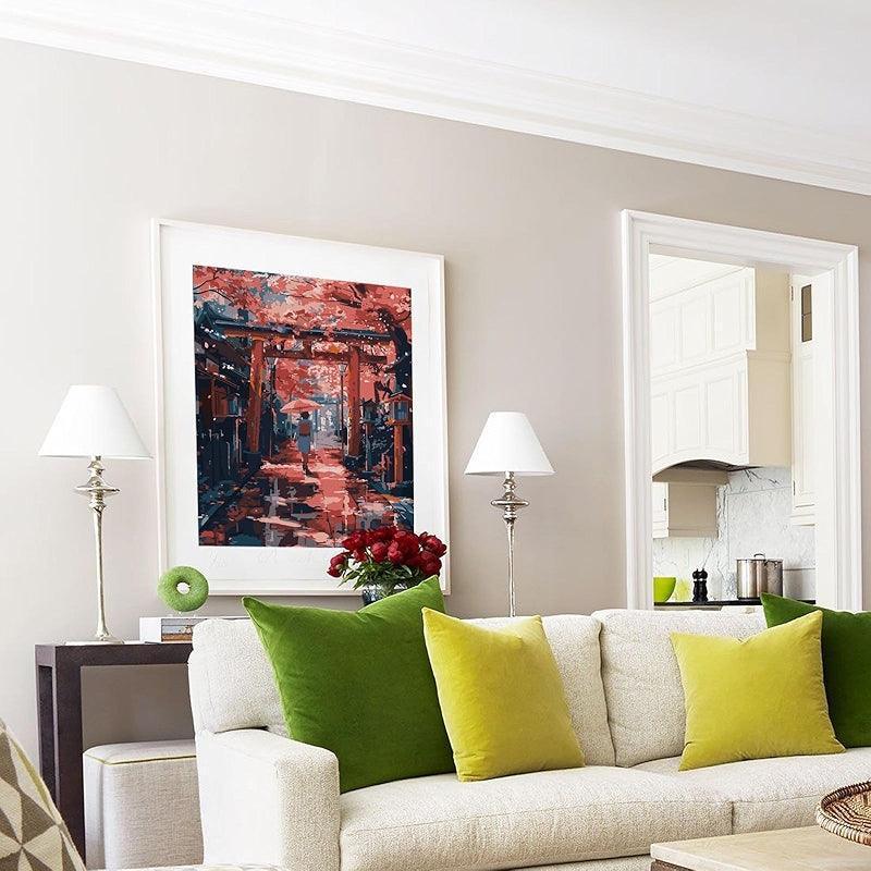 Paint By Numbers Acrylic Kit On Canvas For Art Enthusiasts