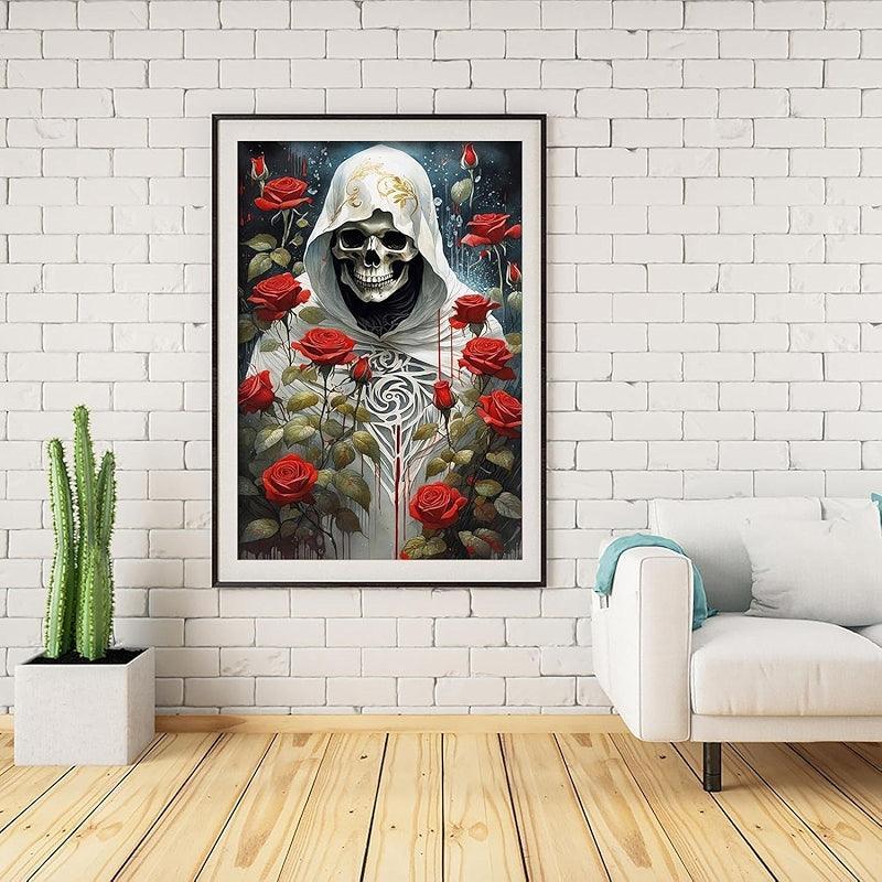 Skeleton Diamond Painting Kit For Home Decor