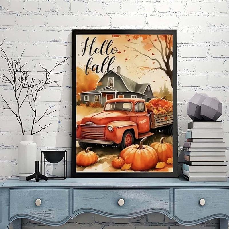 5D Diamond Painting Kit Halloween Skull Eagle Art