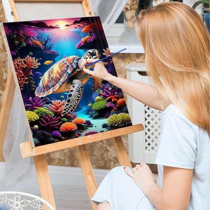 Paint By Numbers Kit For Adults And Beginners Acrylic Mushroom