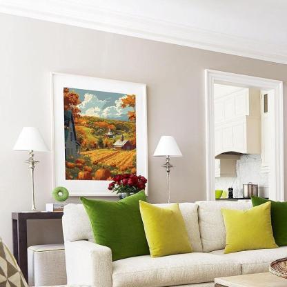 Paint By Numbers Acrylic Kit On Canvas For Art Enthusiasts