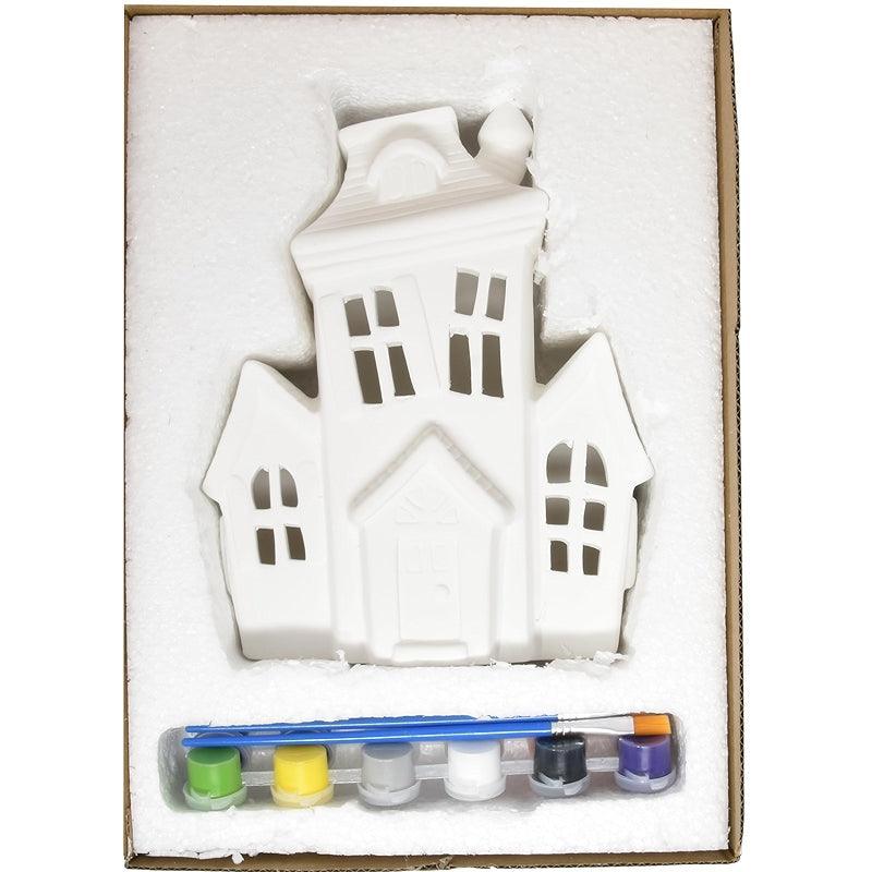 Ceramic Halloween Haunted House Paint Craft Kit