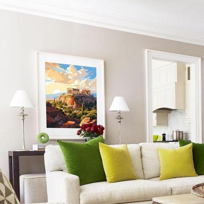 Paint By Numbers Acrylic Kit On Canvas For Art Enthusiasts