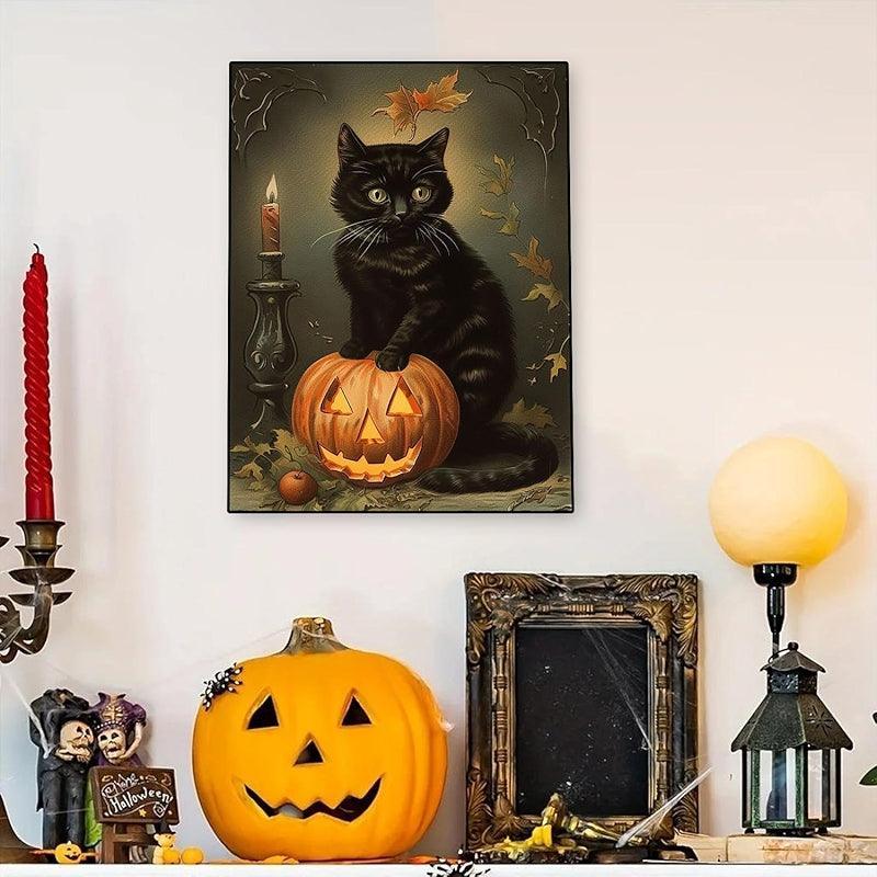 Halloween Diamond Art Kit 5D Gem Painting For Home Decor