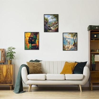 Paint By Numbers Acrylic Kit On Canvas For Art Enthusiasts