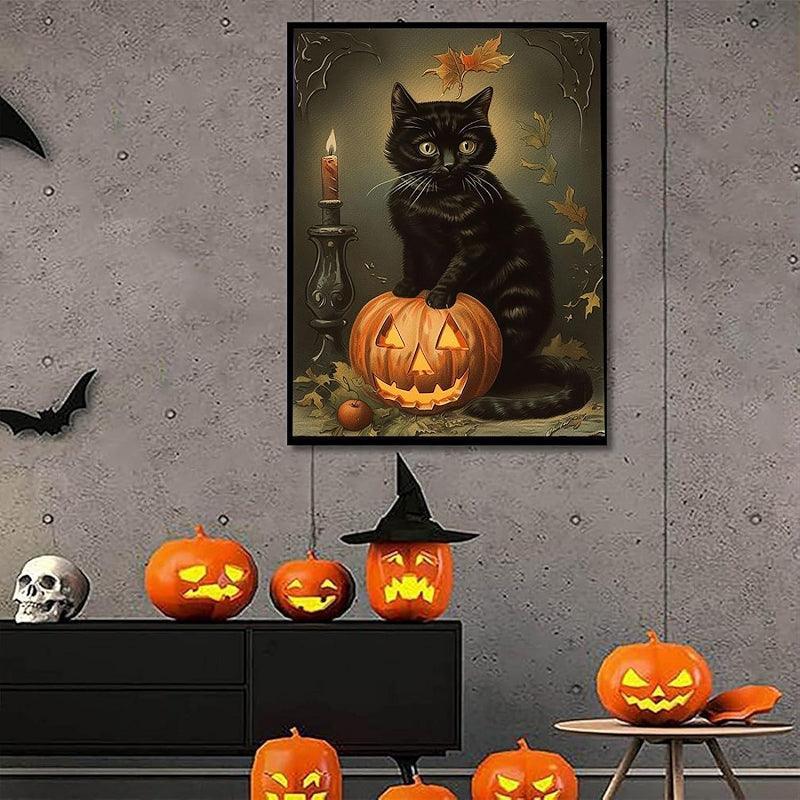 Halloween Diamond Art Kit 5D Gem Painting For Home Decor