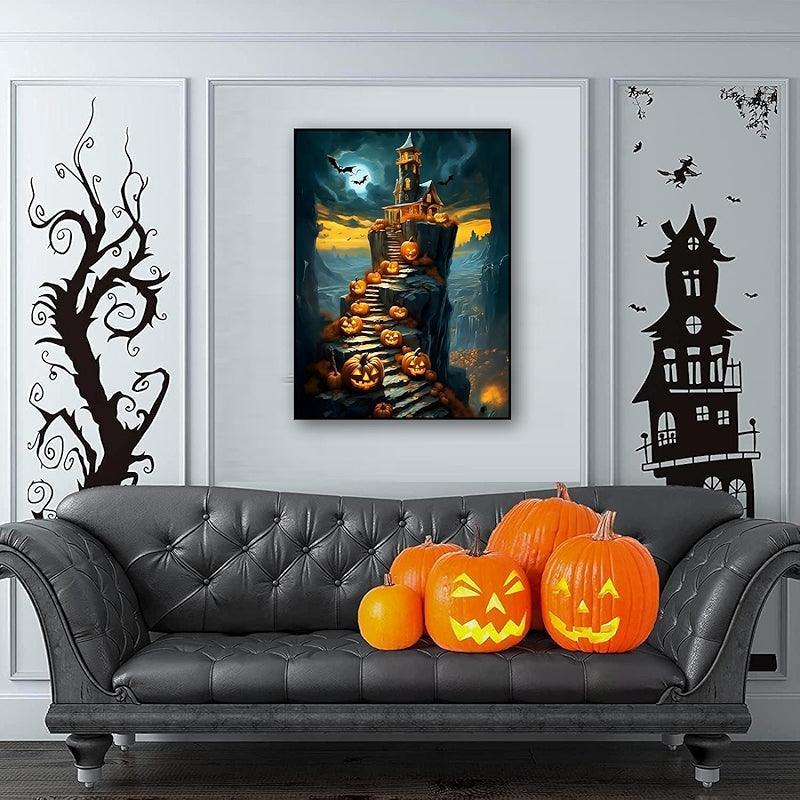 Halloween Paint By Numbers Kit For Adults