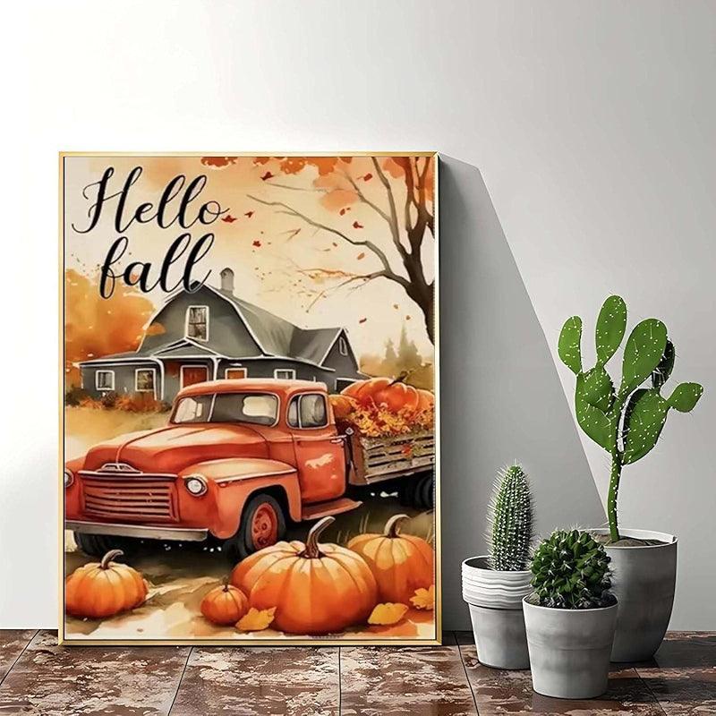 5D Diamond Painting Kit Halloween Skull Eagle Art