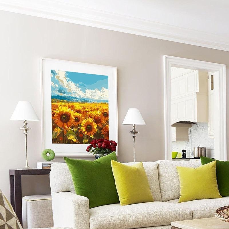 Paint By Numbers Acrylic Kit On Canvas For Art Enthusiasts