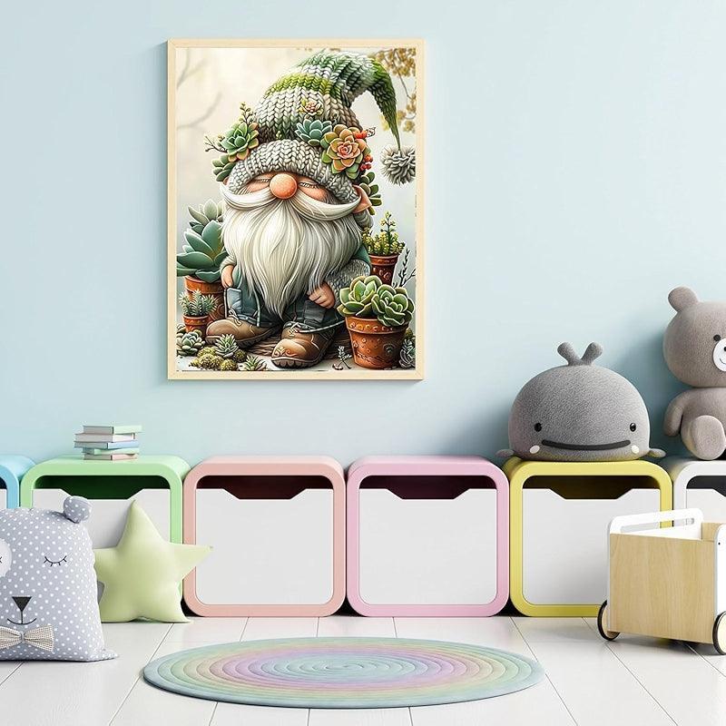 Diamond Painting Kit With Curly Hair Dolls Art