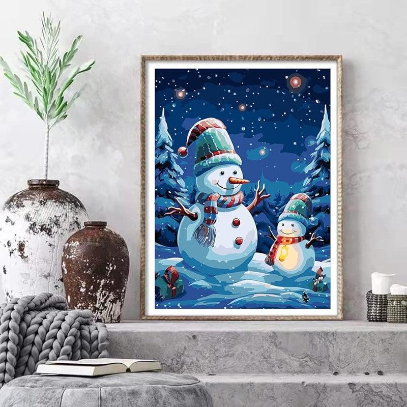 Paint By Number Kit For Adults Halloween Theme