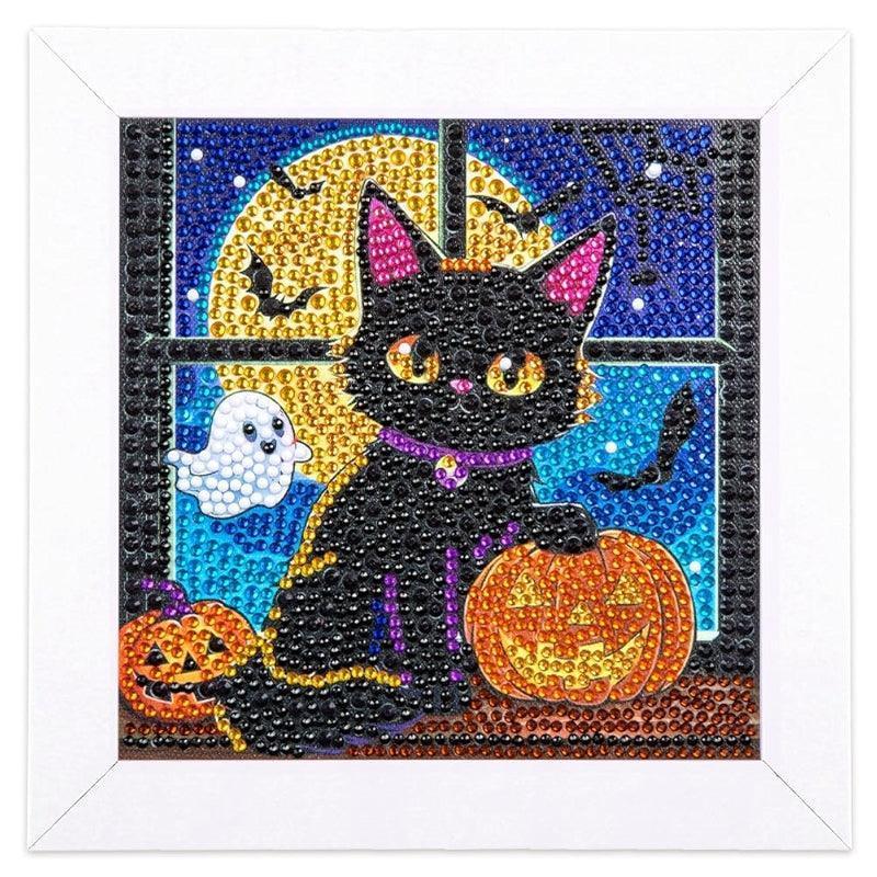 Diamond Art Kit With Wooden Frame For Crafting