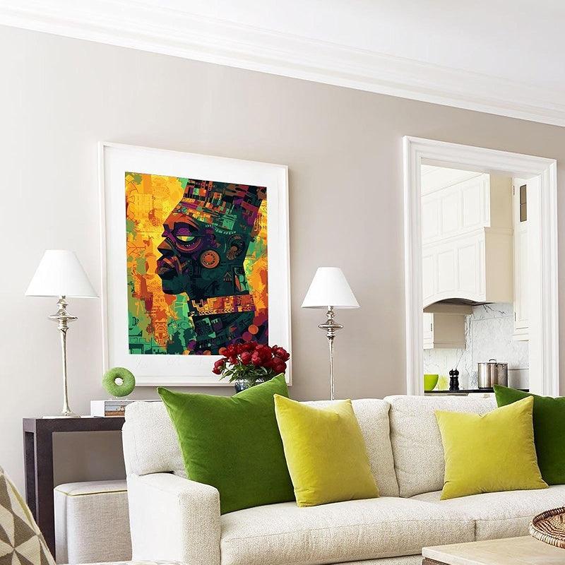 Paint By Numbers Acrylic Kit On Canvas For Art Enthusiasts