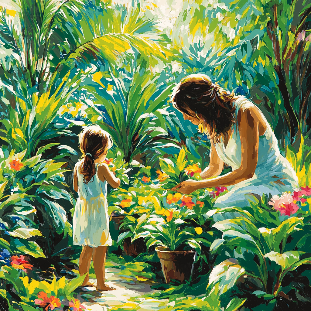 Gardens Of The Heart Paint By Number