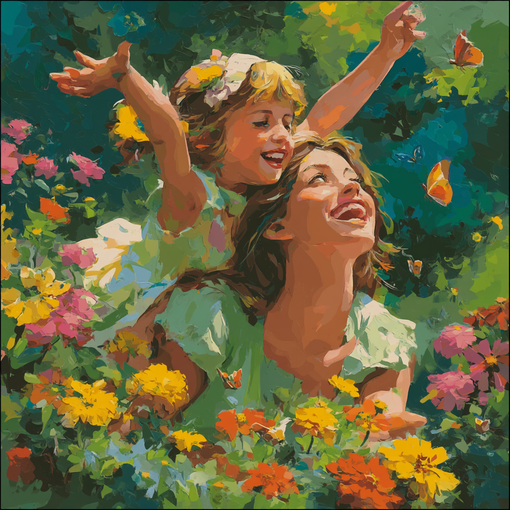Playful Garden Fun Painting By Numbers Kit