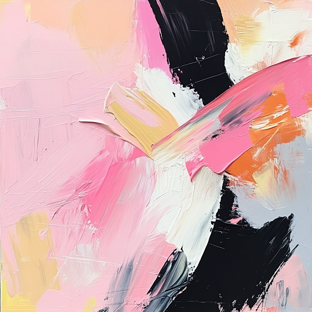 Willem De Kooning Inspired Woman In Motion Paint by numbers art