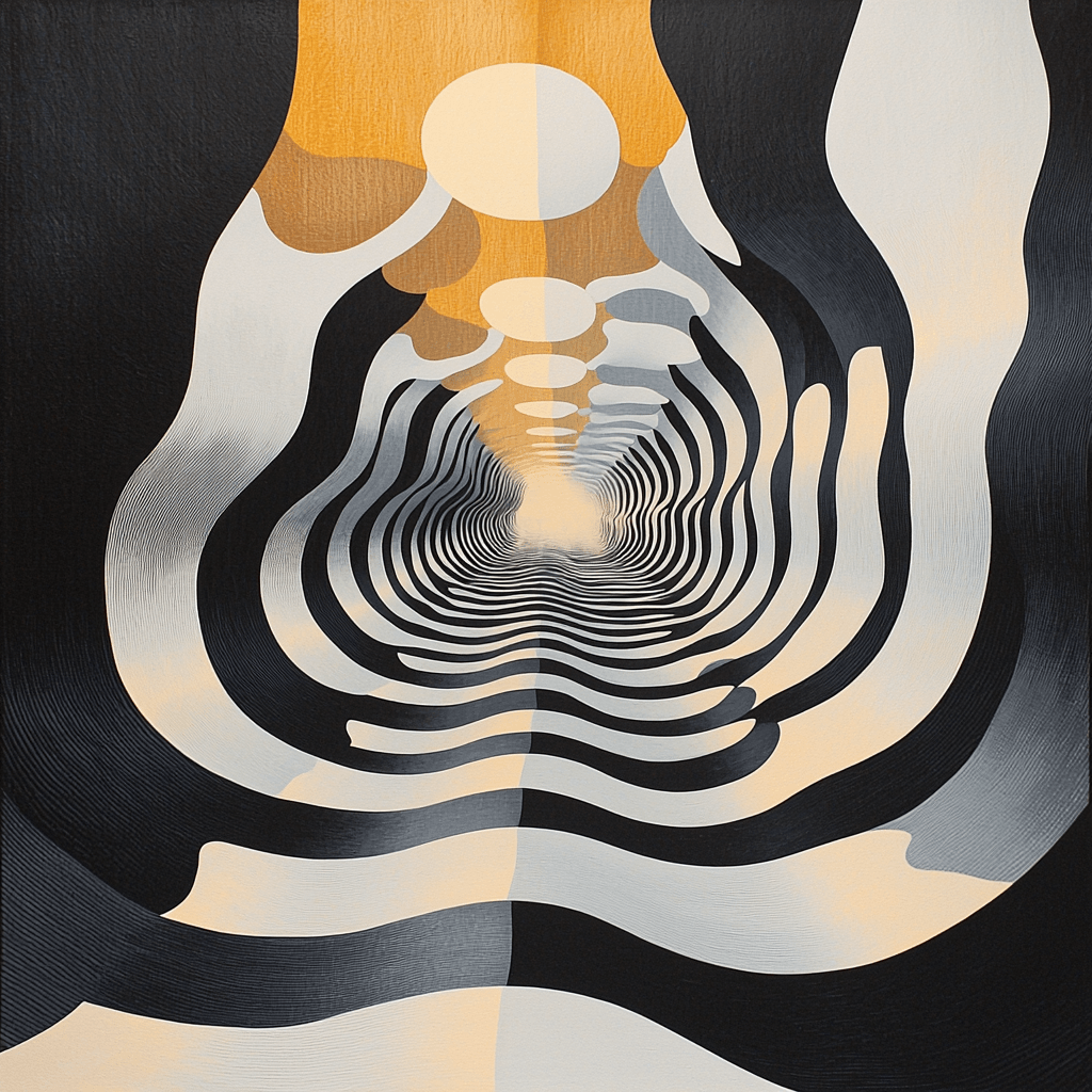 M.C. Escher Inspired Echoes Of Infinity Painting Number Kit