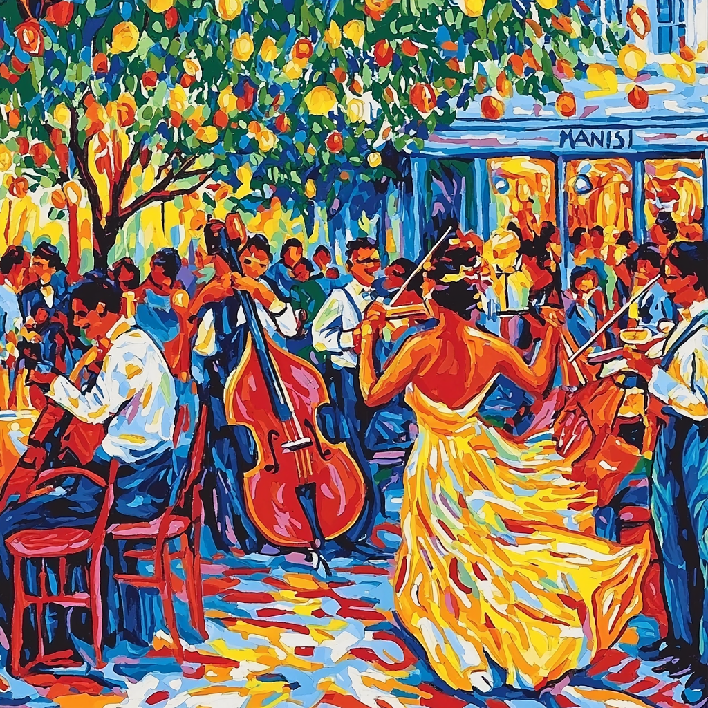 Henri Matisse Inspired Joyful Music Party Paint By Numbers Kits
