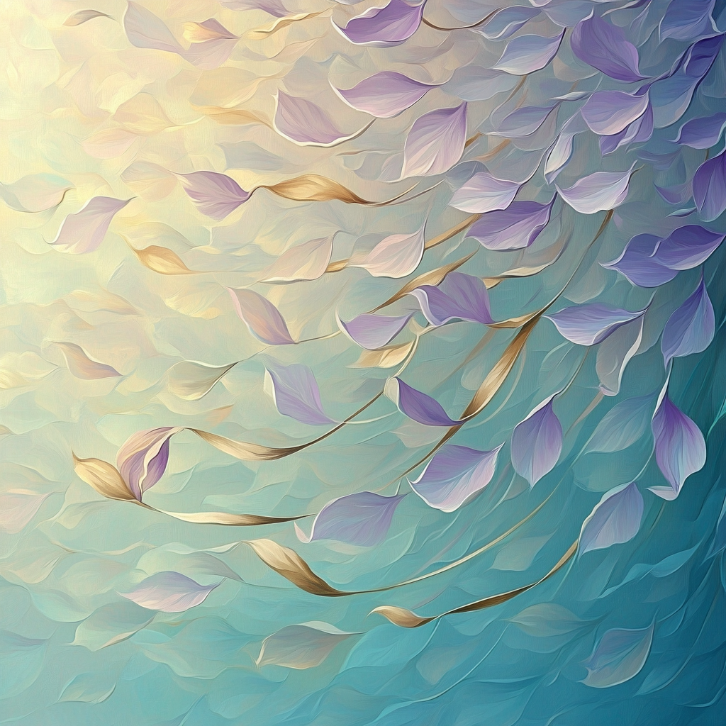 Alphonse Mucha Inspired Aurora Petal Cascade Paint by numbers kits