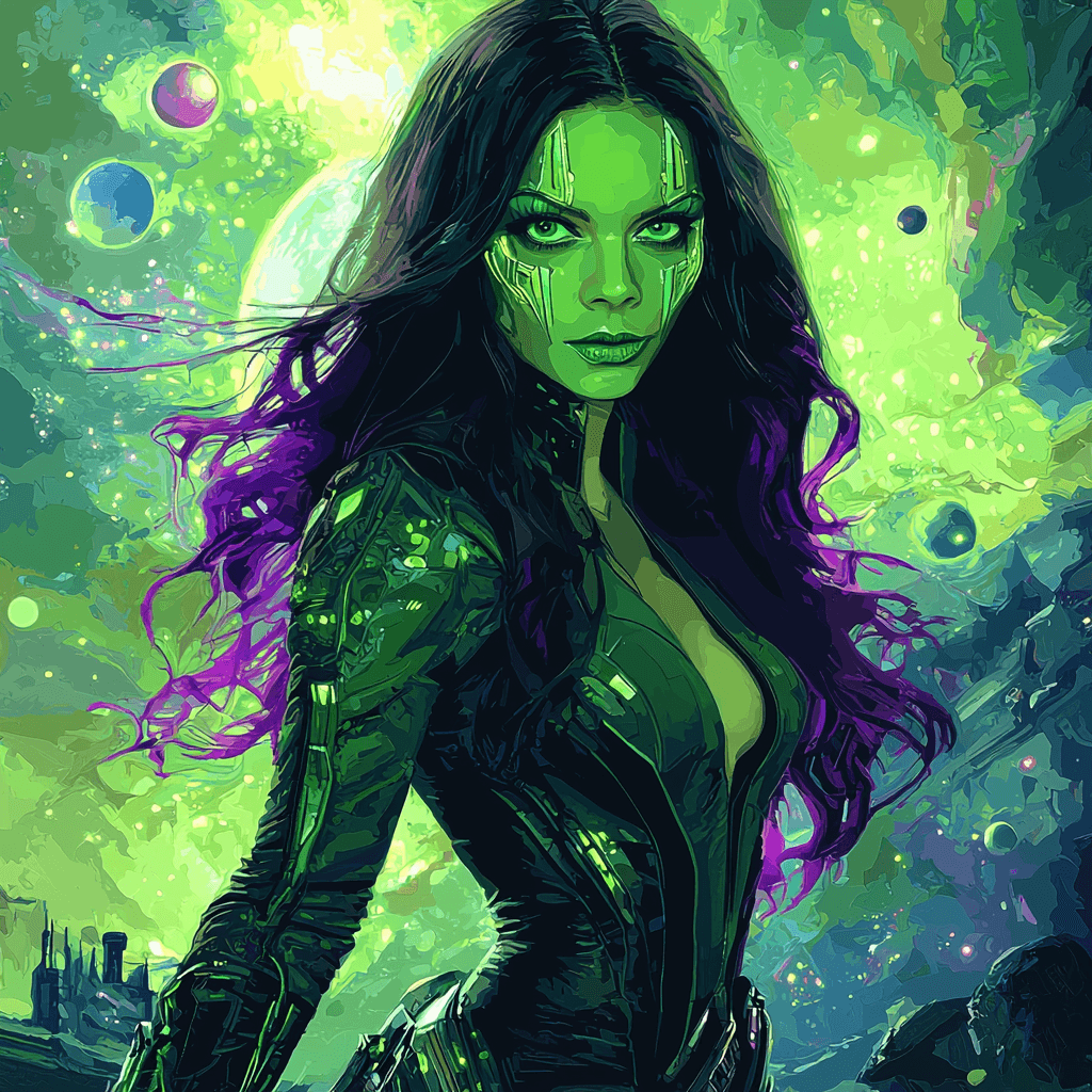 Zoe Saldana: The Fearless Force Of The Stars Paint By Number