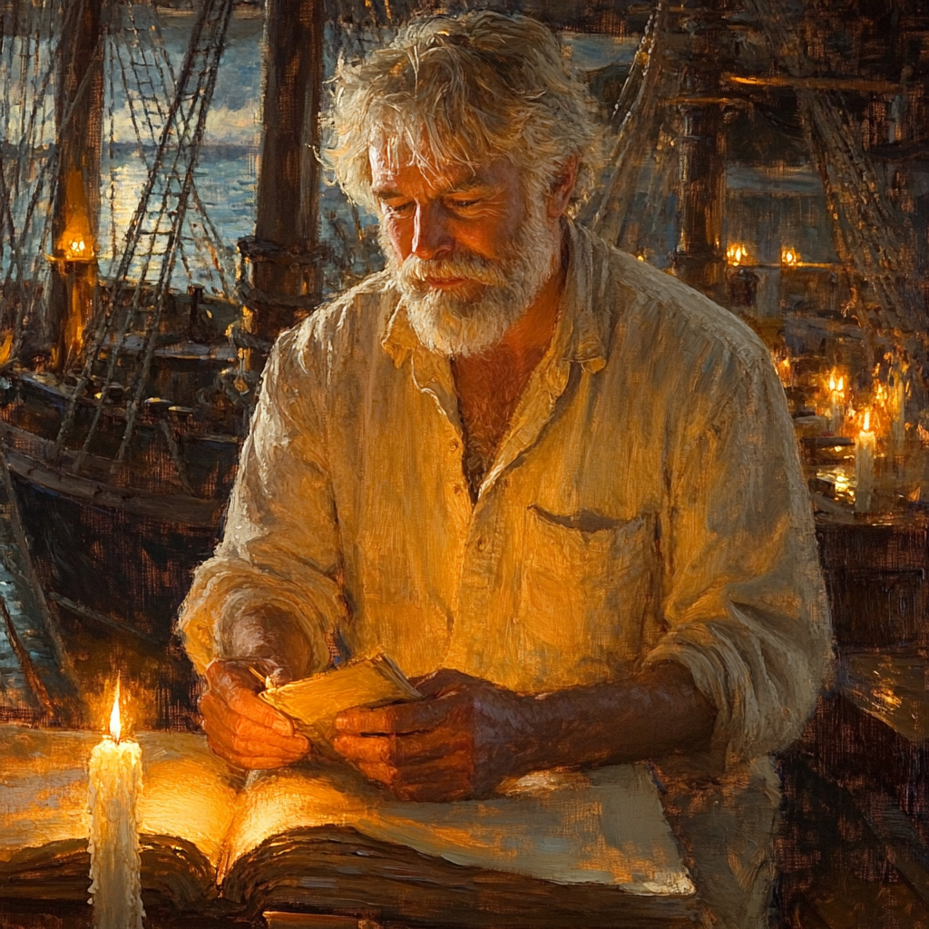Rembrandt Inspired Old Shipwright Paint by numbers kits