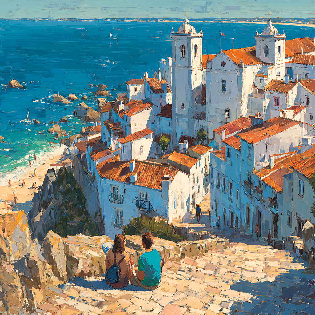 Athens Lycabettus Hill Panoramic Greece paint by number