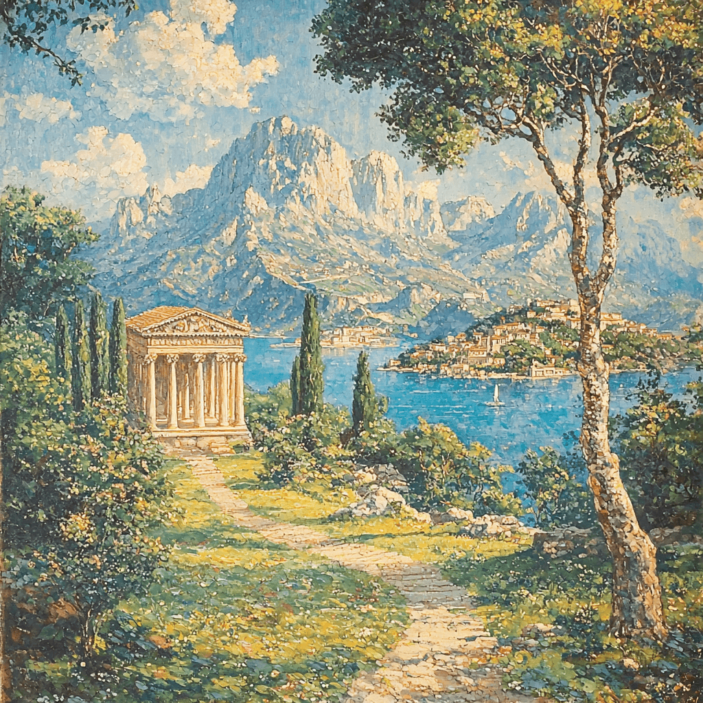 Raphael Inspired Raphael's Dreamlike Horizons Paint By Numbers Kits