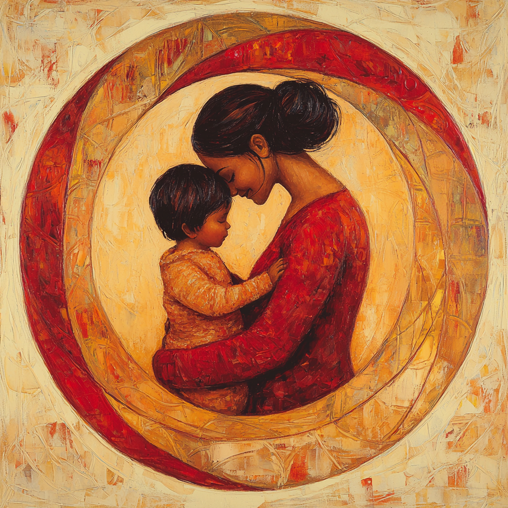 Circle Of Warmth Paint By Color