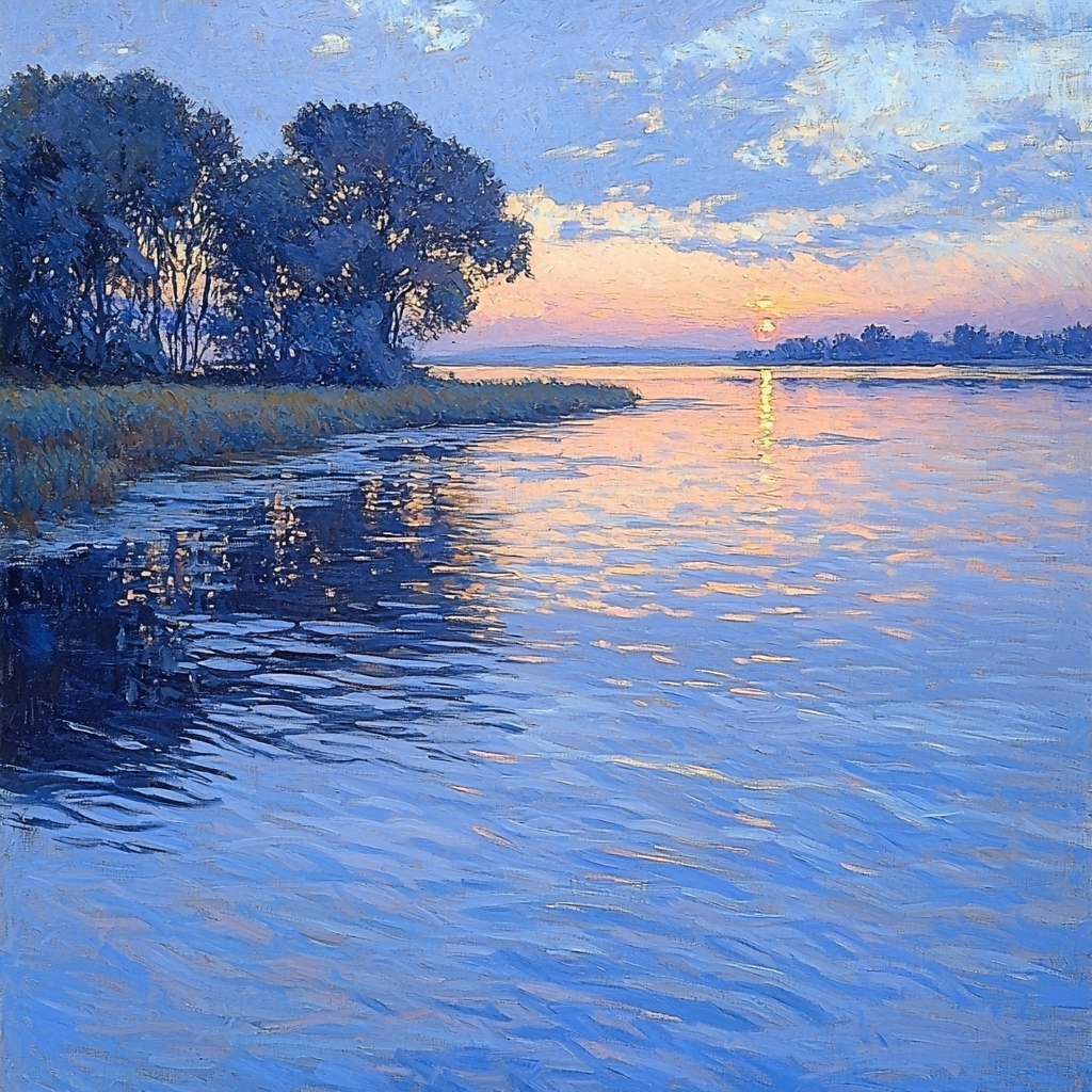 Edgar Degas Inspired The Calm Of Rippling Reflections Paint By Numbers