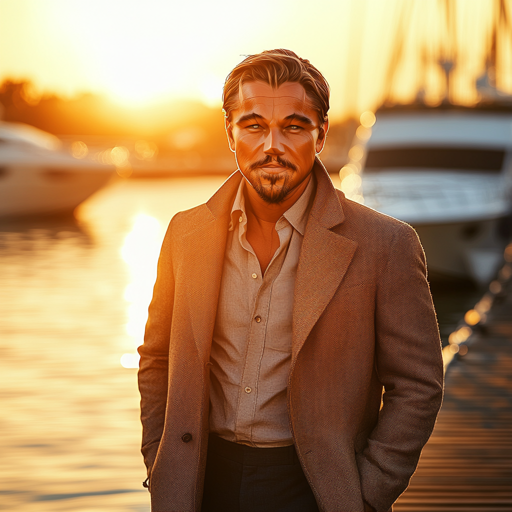 Leonardo DiCaprio: Navigating The Tides Of Hollywoods Golden Waves Paint by numbers kits