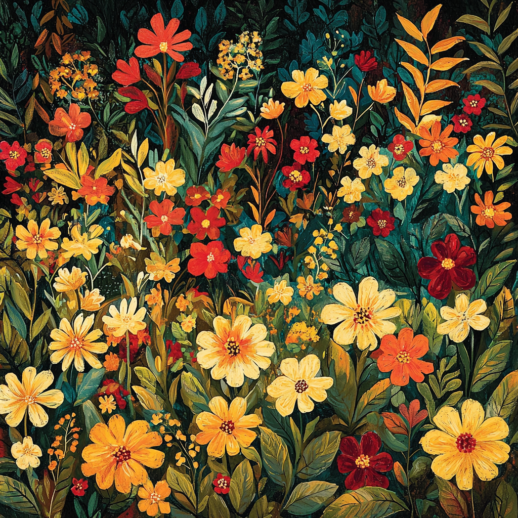 Frida Kahlo Inspired Resilient Gardens DIY Paint By Numbers